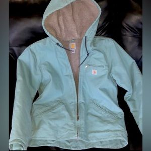 Light blue womens Carhartt coat